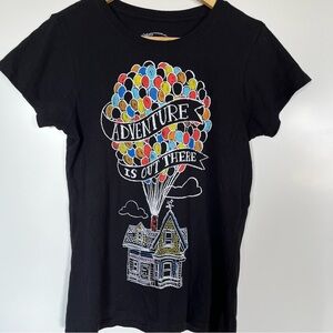 Disney Pixar Up “Adventure Is Out There” Fitted Graphic Tee | Adult M